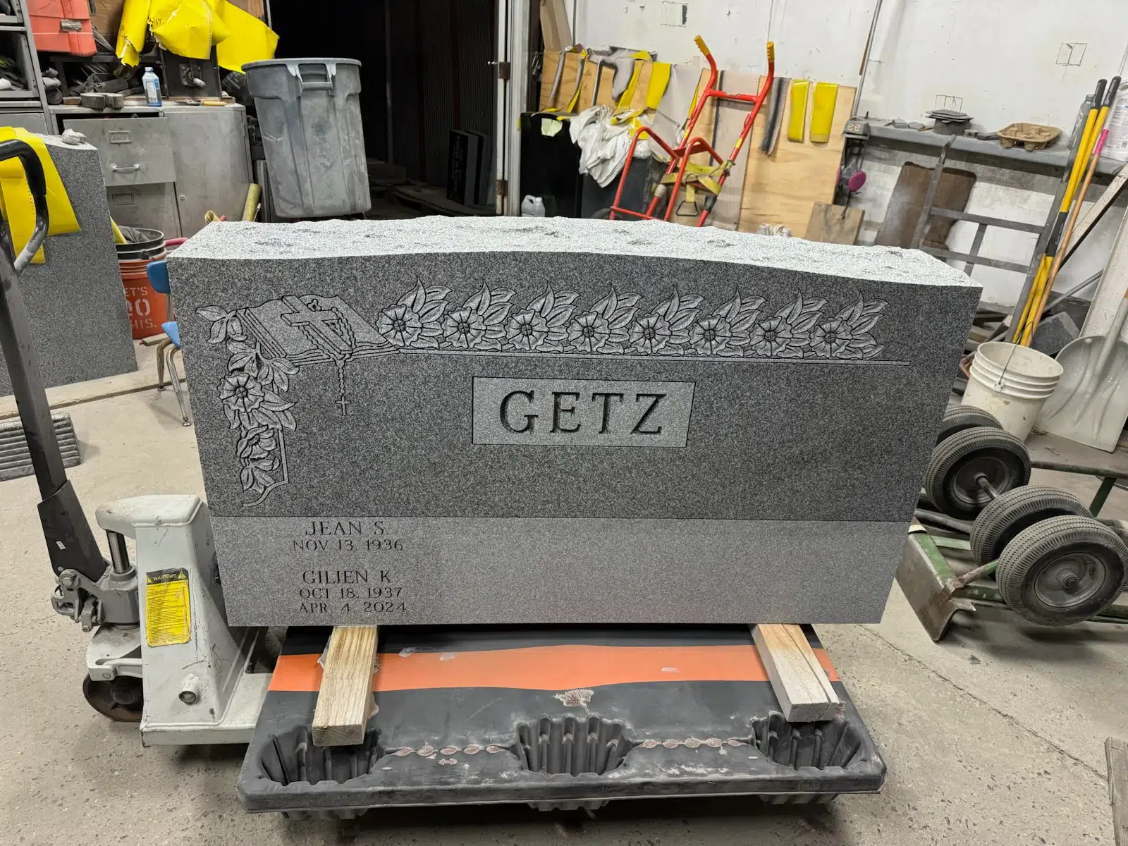 Granite Headstones for Sale hand-carved by Tombstone Store in NJ — image 5