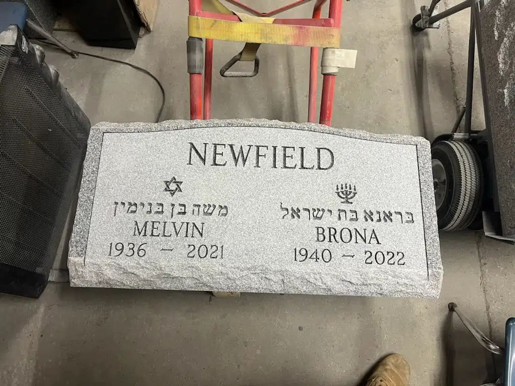 Granite Headstones for Sale hand-carved by Tombstone Store in NJ — image 3