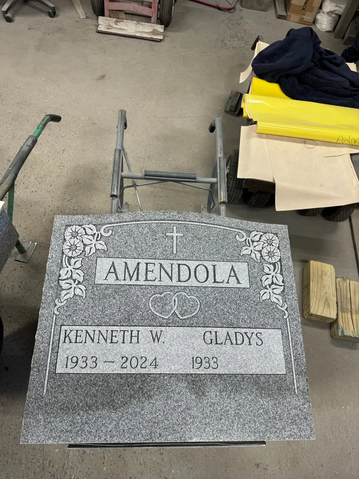 Granite Headstones for Sale hand-carved by Tombstone Store in NJ — image 2